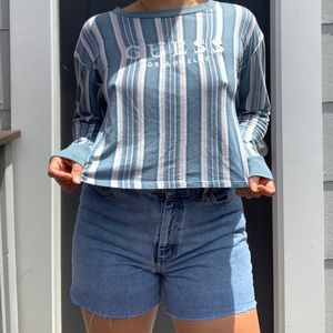 Guess cropped long sleeve